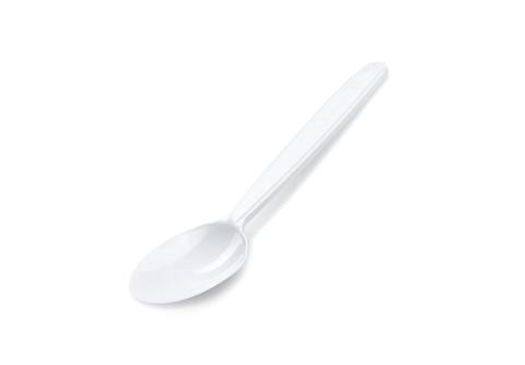 Lžíce bílá PP 18,5cm/50ks